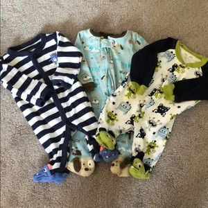 Newborn boys pajamas